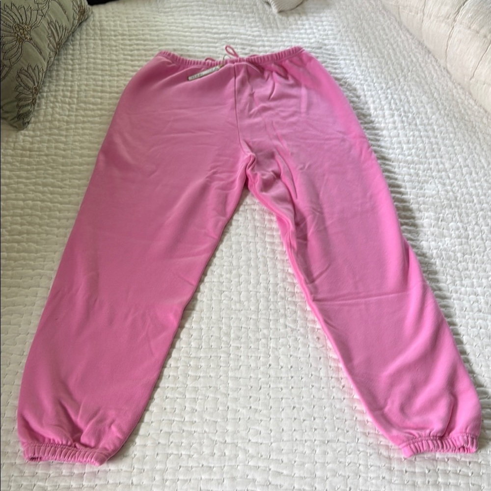 SKIMS Kids Pink Sweatpants